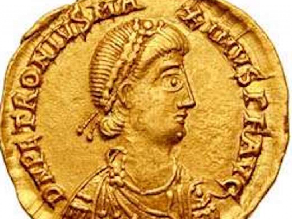 Romeinse Keizer Petronius Maximus (Flavius Anicius)