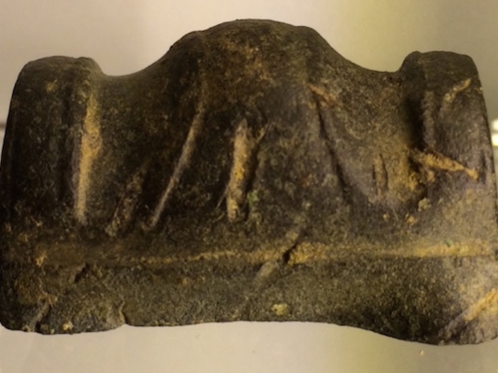 Romeinse Bronzen Teugelriem verdeler (onderdeel paardentuig)