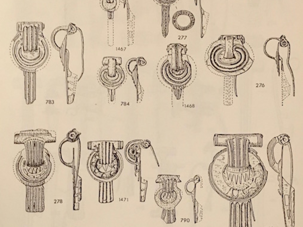 Rosette fibulae