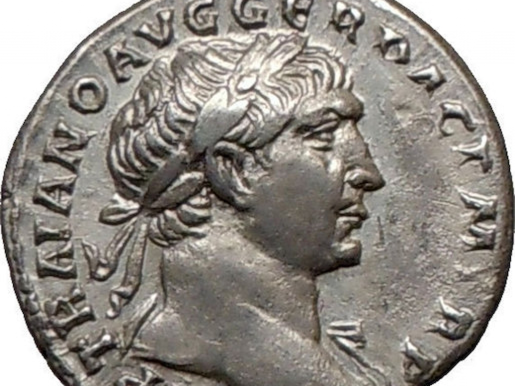 Romeinse Keizer Trajanus (Marcus Ulpius)