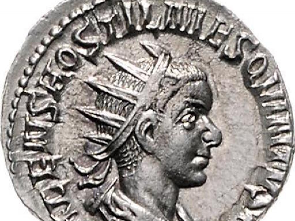 Romeinse Keizer Hostilianus (Caius Valens Messius Quintus)