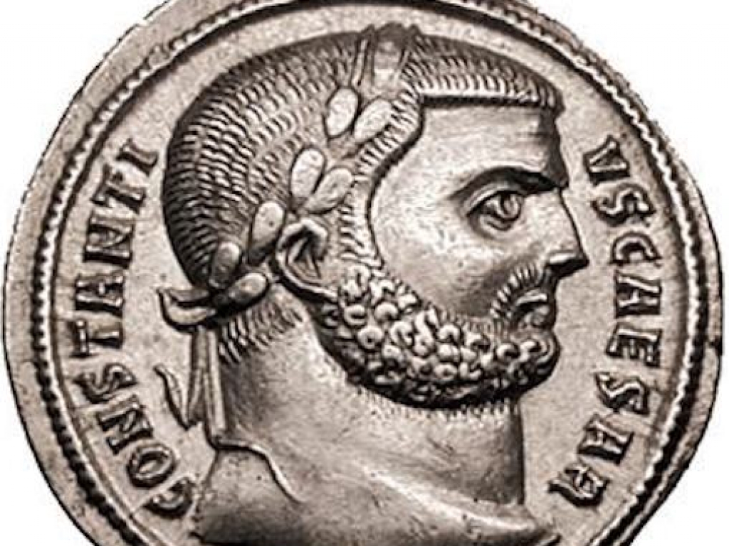 Romeinse Keizer Constantius I (Chlorus) (Flavius Valerianus)