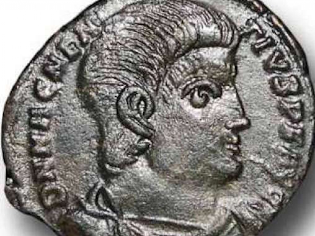 Romeinse Keizer Magnentius (Flavius Magnus)