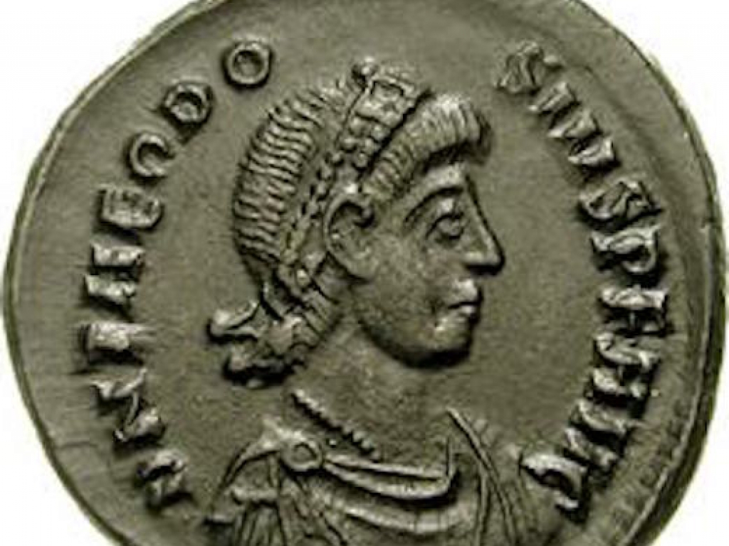 Romeinse Keizer Theodosius I (de Grote) (Flavius)