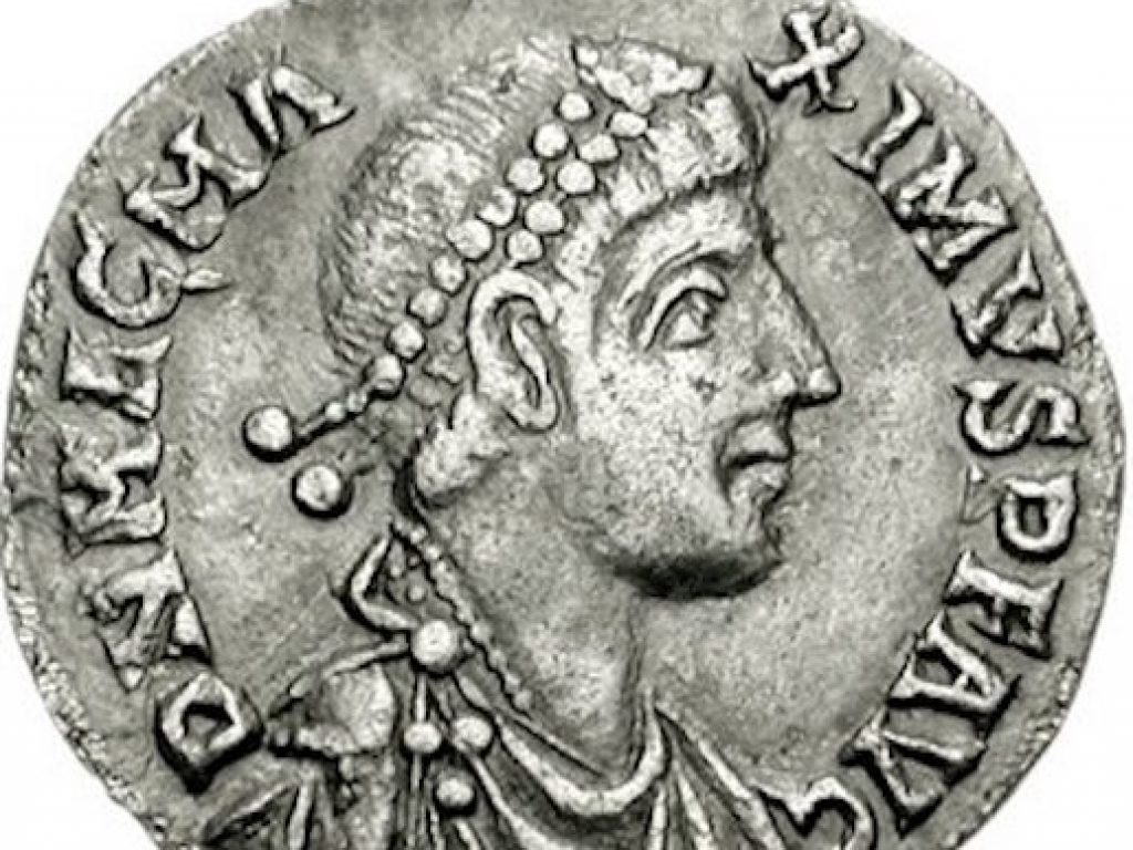 Romeinse Keizer Magnus Maximus (Flavius Clemens)