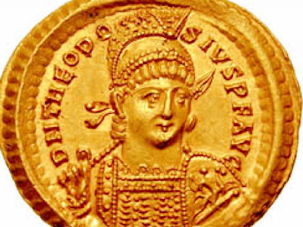 Romeinse Keizer Theodosius II (Flavius)