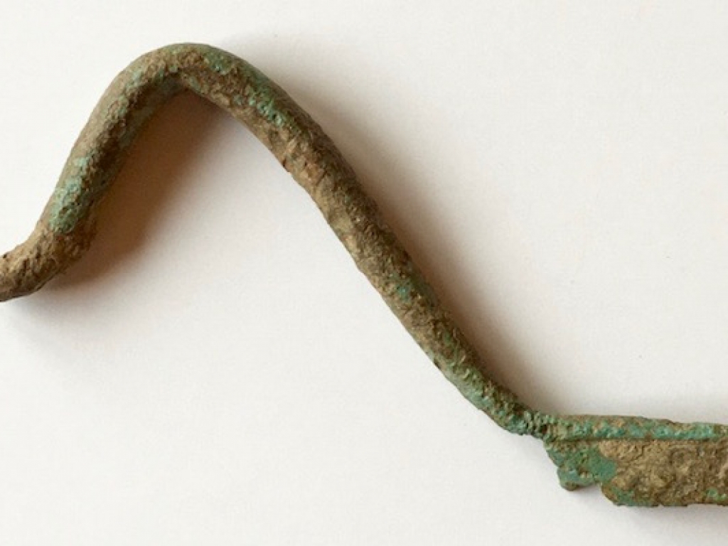 Romeinse draadfibula