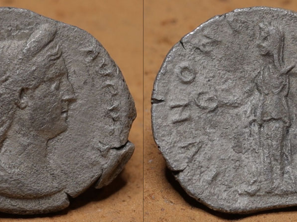 Romeinse Denarius Sabina (Augusta)