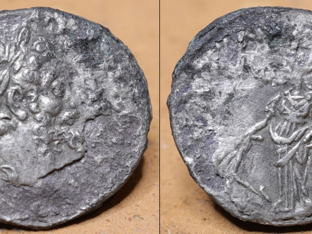 Romeinse Denarius Septimius Severus