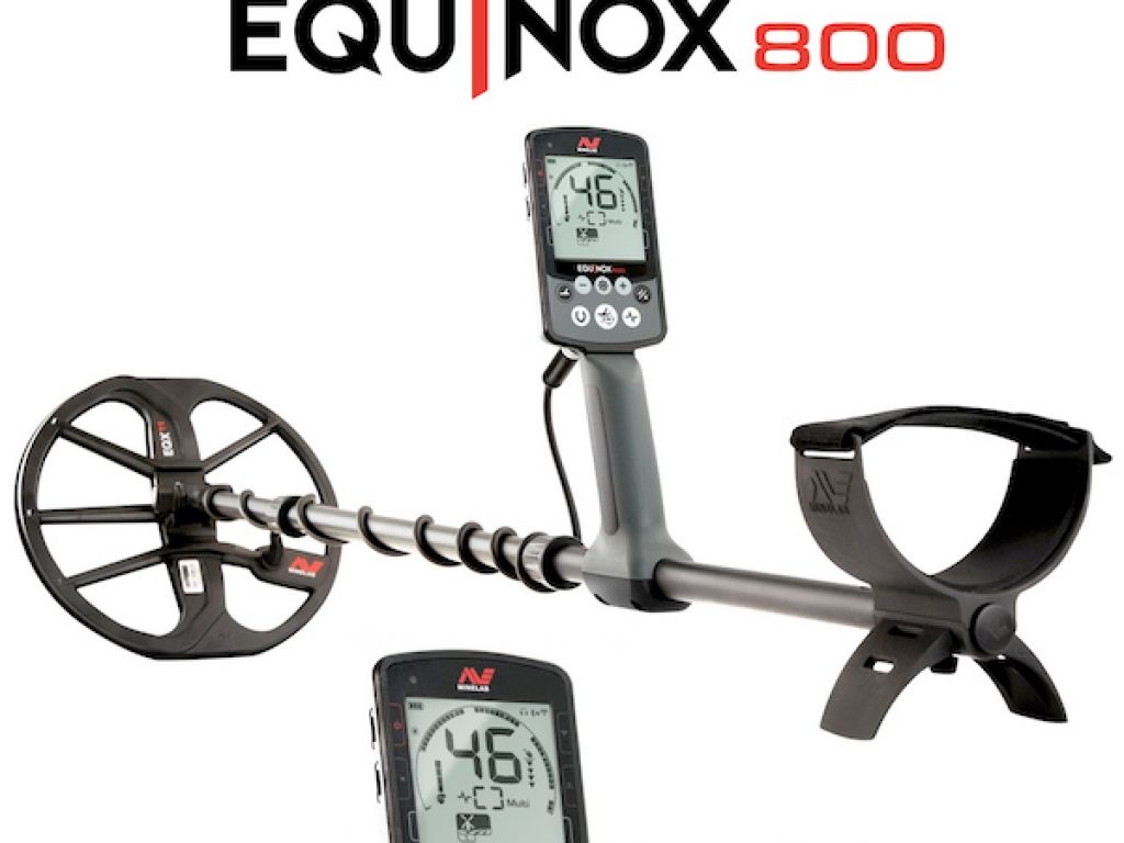 Minelab Equinox 800 naast de Minelab CTX 3030