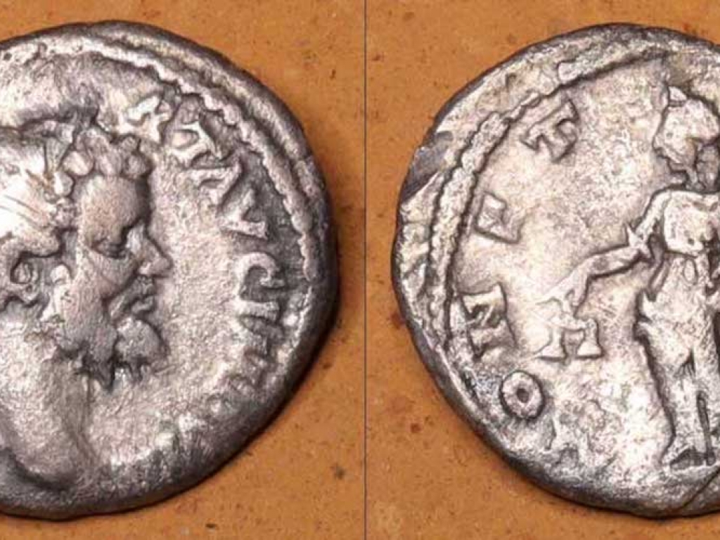 Romeinse Denarius Septimius Severus