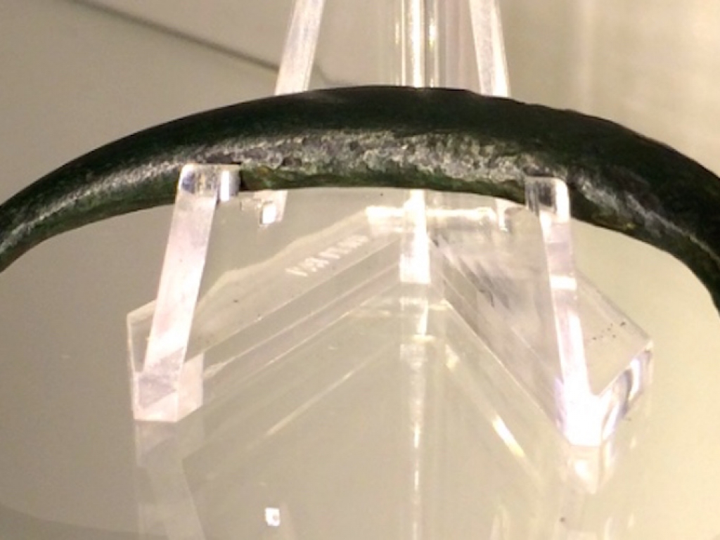 Romeinse draadfibula met hooggewelfde beugel (Almgren 16)